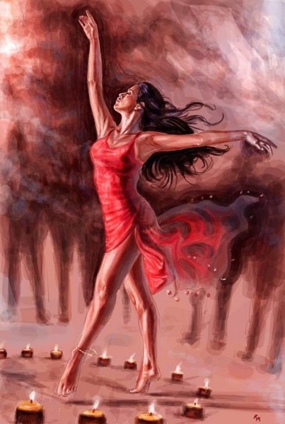 Женщина в танце