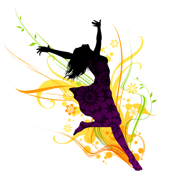 Силуэт танцора