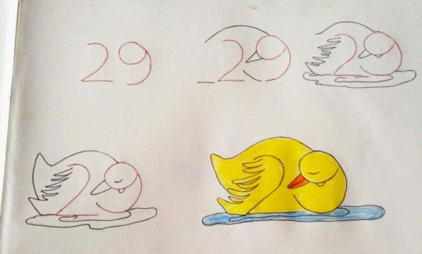 Рисунки для срисовкирандашом легкие