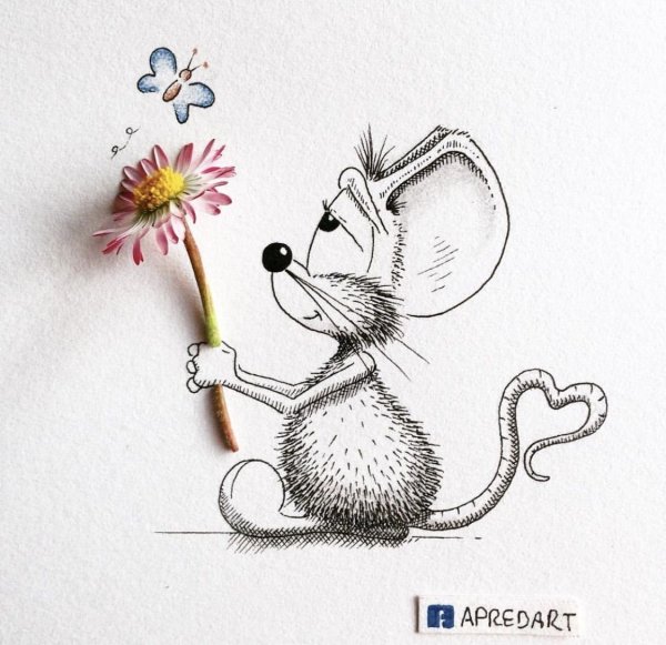 Мышата мультяшные