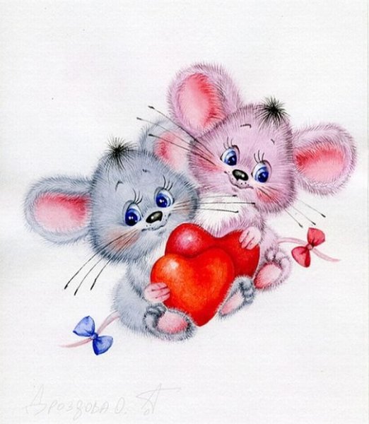 Мышонок картинка