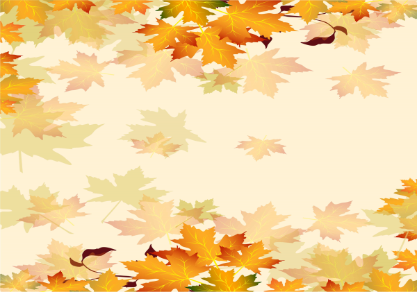 Падающие осенние листья