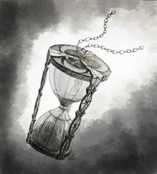 Песочные часы в цепях