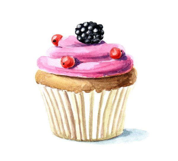 Раскраска кексики