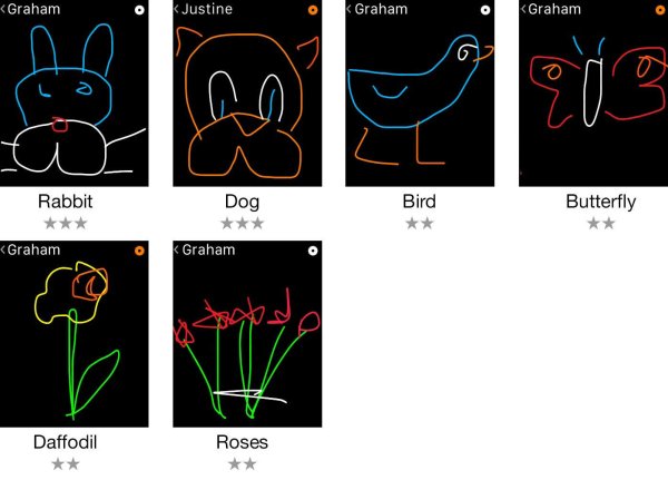 Digital Touch рисунки