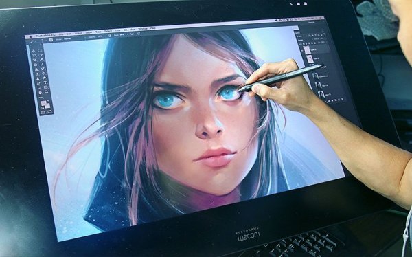 Примеры рисунков на графическом планшете