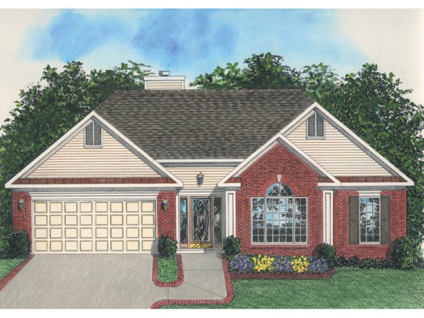 Проекты одноэтажных домов в английском стиле с проектом