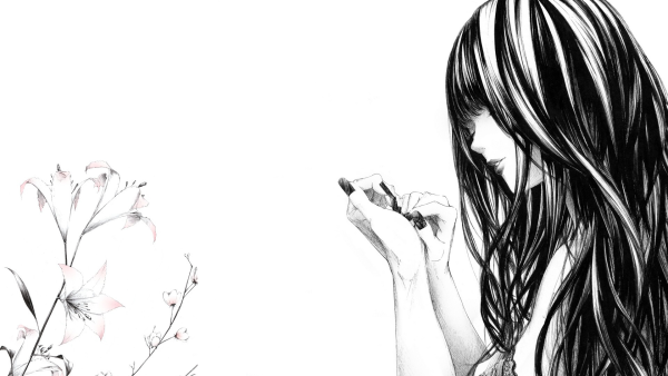 Красивые чёрно белые рисунки