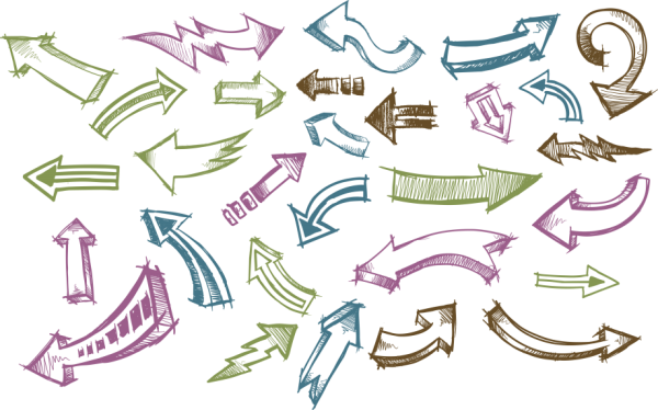 Красивые стрелки для фотошопа