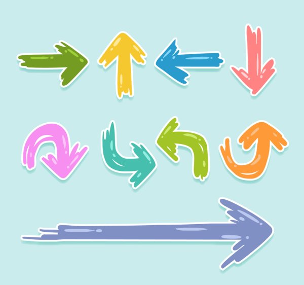 Стрелочка для детей