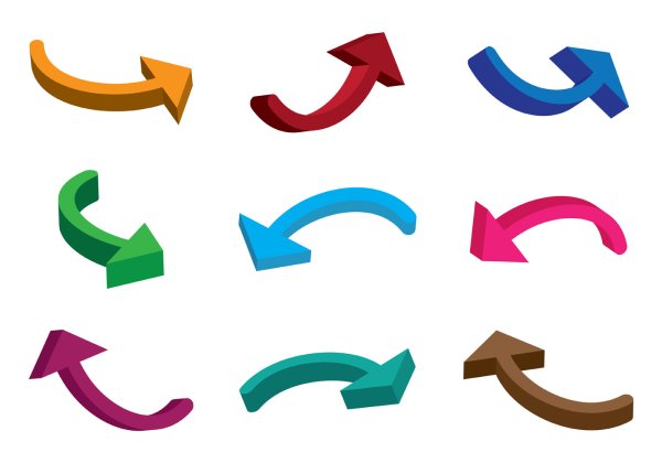 Стрелки указатели