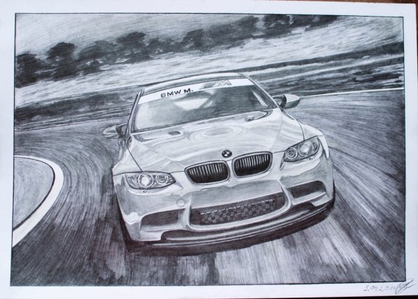 BMW m5 Pencil