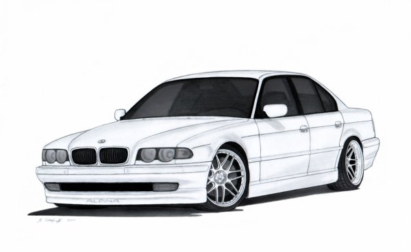 BMW e38 Art