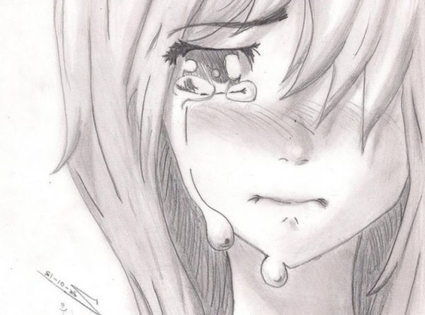 Грустные рисунки