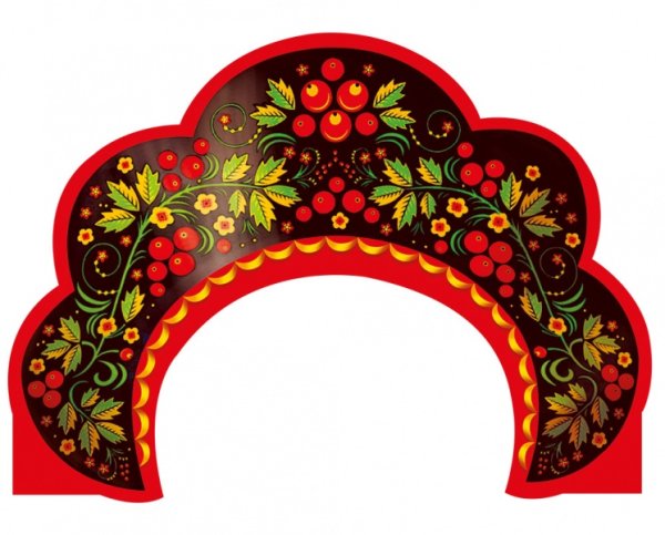 Кокошник макет