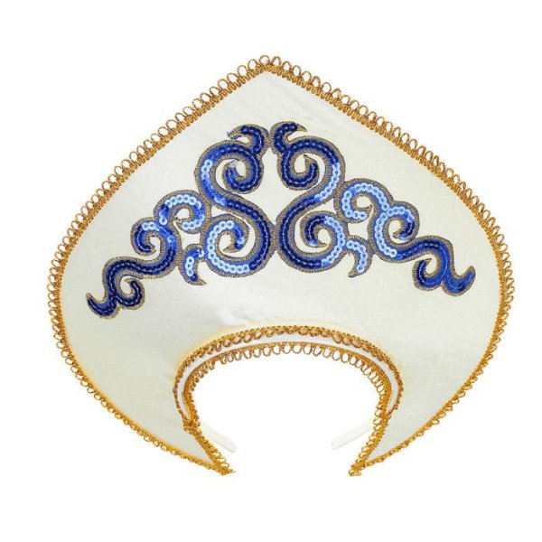 Кокошник рисунок