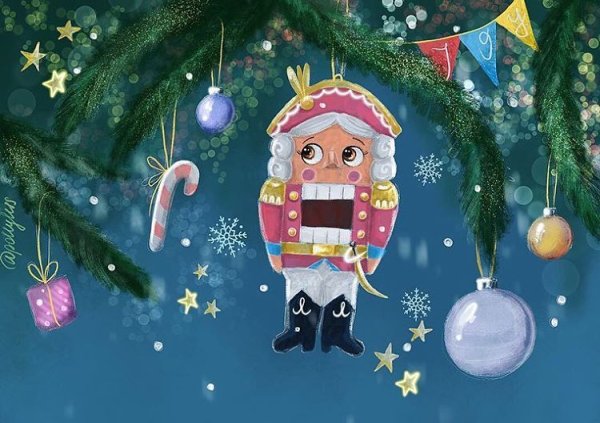 Щелкунчик живопись