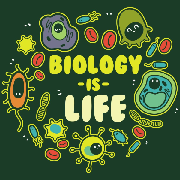Biology надпись