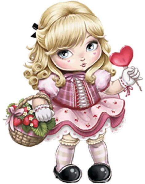 Красивые мультяшные куклы