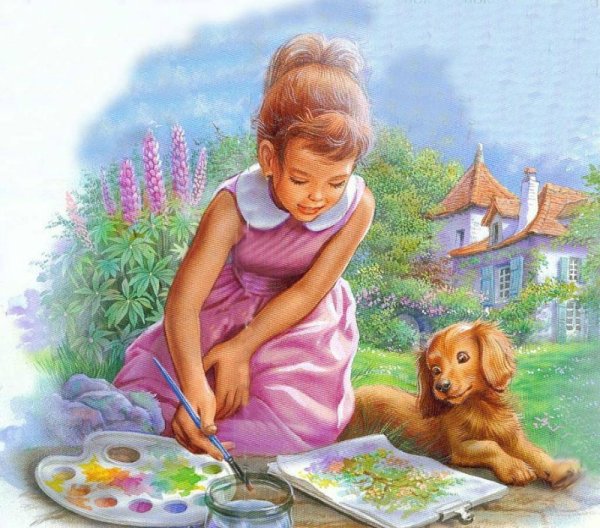 Иллюстратор Марсель Марльер