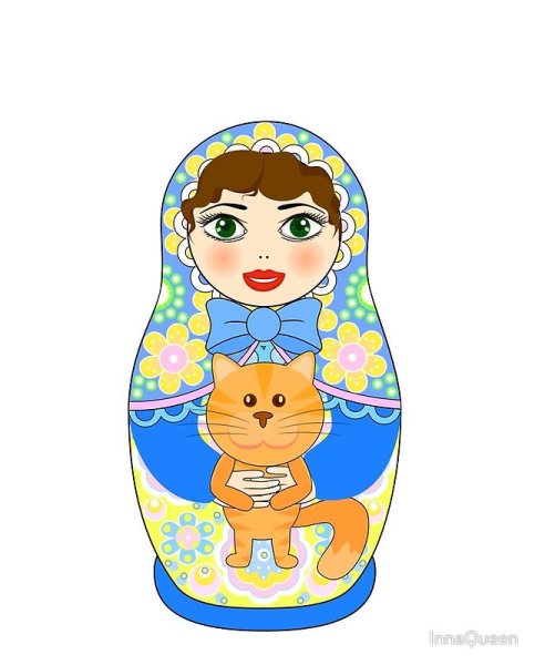 Узоры для матрешки