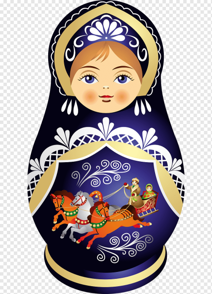 Матрешки для печати