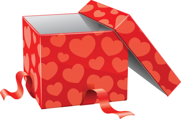 Коробка открывается