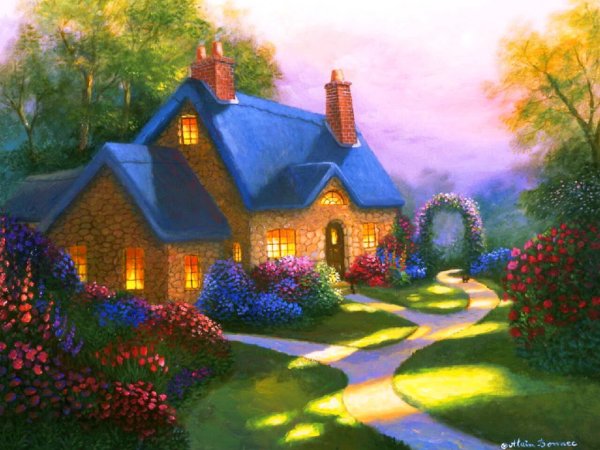 Дом мечты сказочный