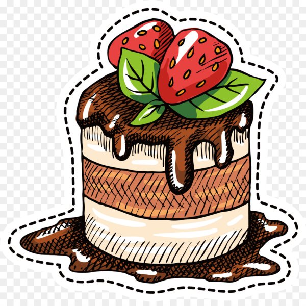 Тортик рисунок