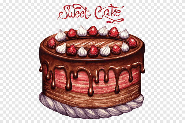 Торт рисунок