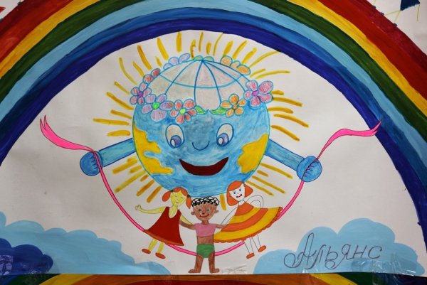 Рисунок на тему толерантность