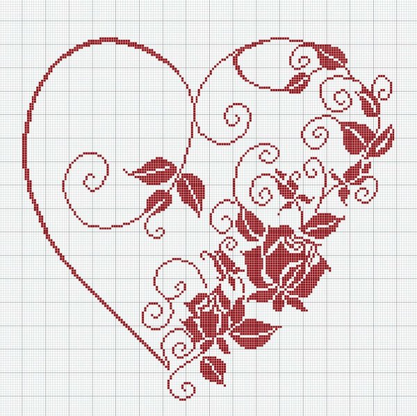 Лёгкая вышивка крестиком