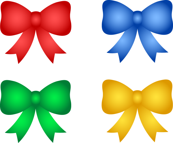 Бант раскраска