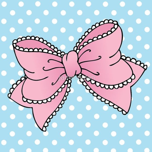 Бант раскраска