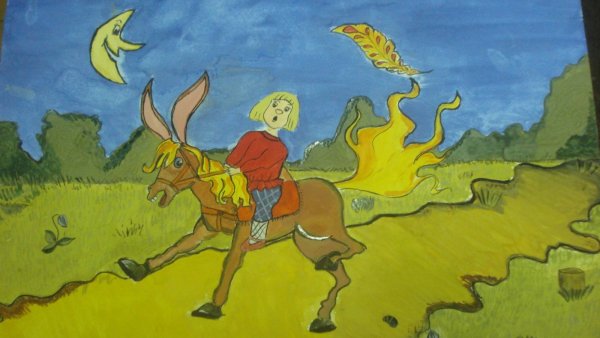 Ершов конек горбунок нарисова