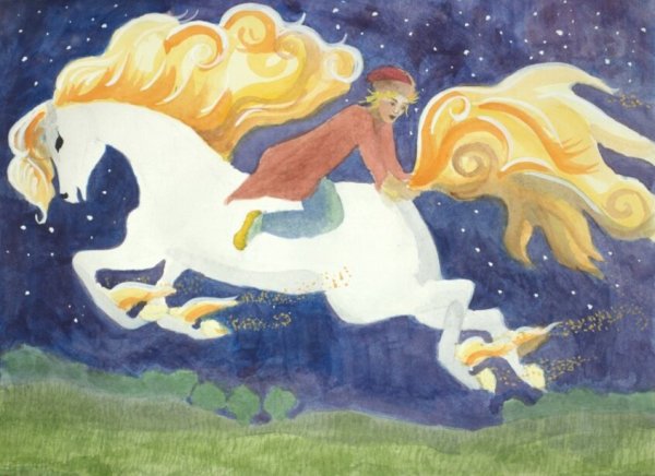 Конек горбунок кобылица