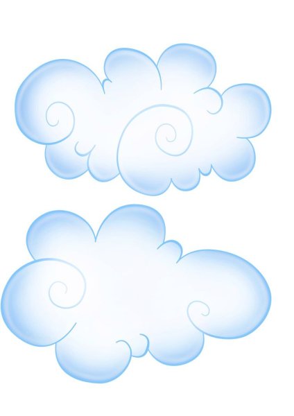 Облачко рисунок