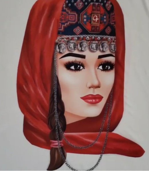 Армянская девушка картина