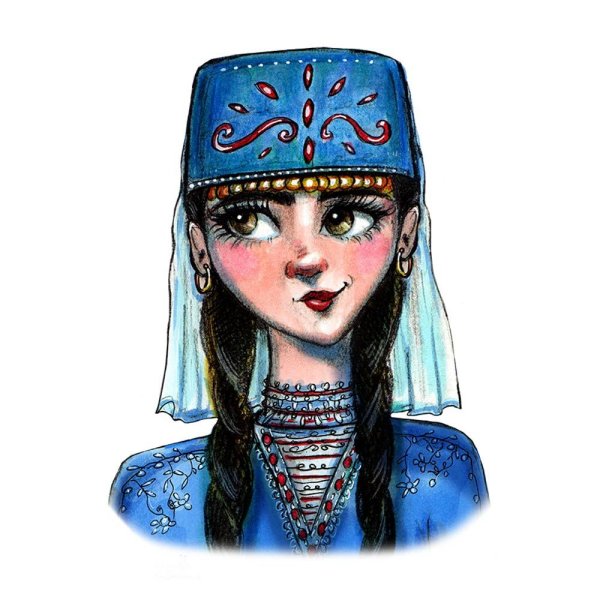 Гранат символ Армении стилизация