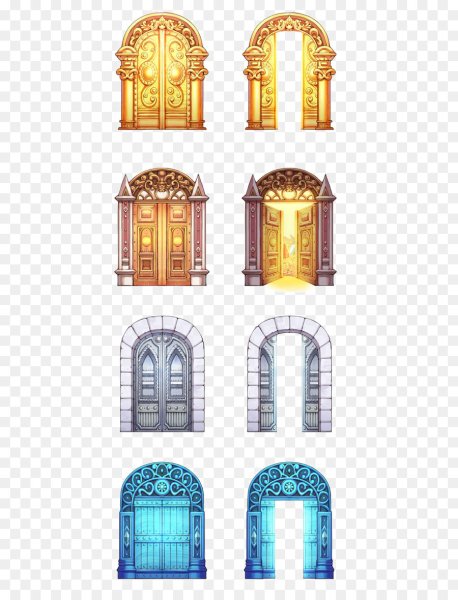 Двери Венеции акварелью