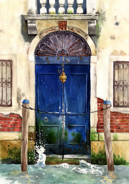 Дверь иллюстрация