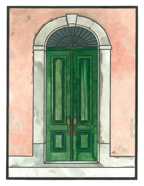 Дверь в сказочный домик