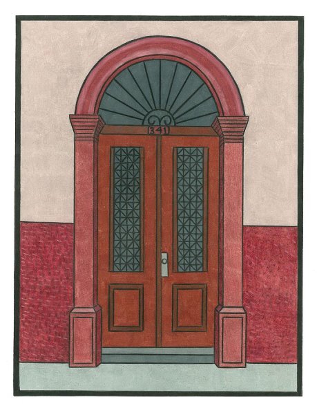 Дверь в сказочный домик