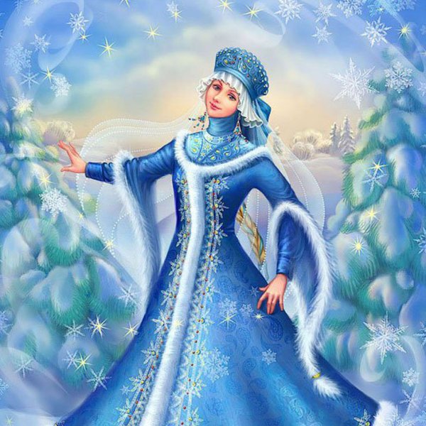 Снегурочка рисунок