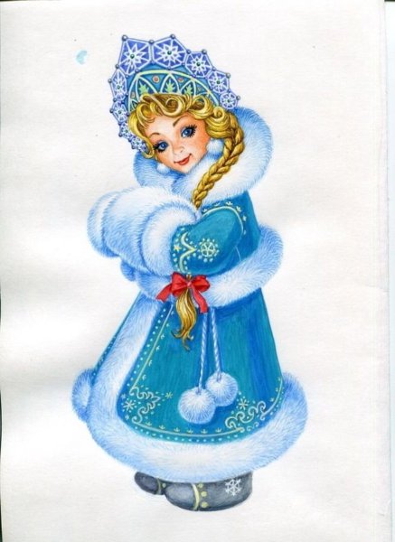 Анимированные Снегурочки