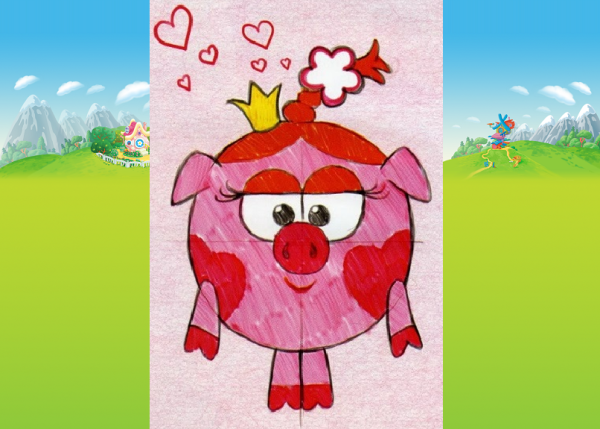 Смешарики рисунок для детей