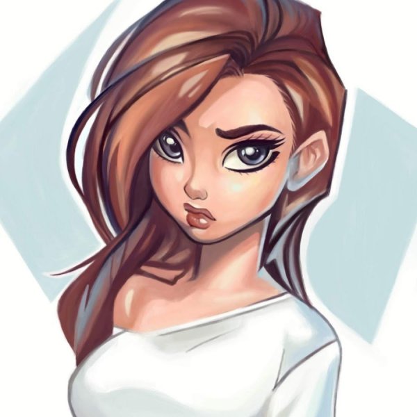 Мультяшна ариана Гранде