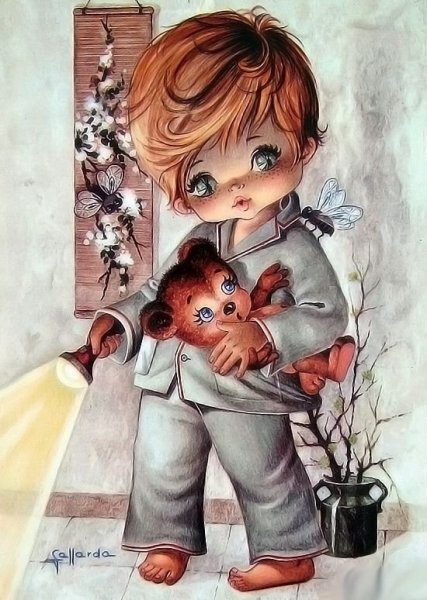 Открытки с изображением детей