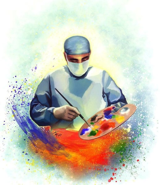Живопись на тему медицины
