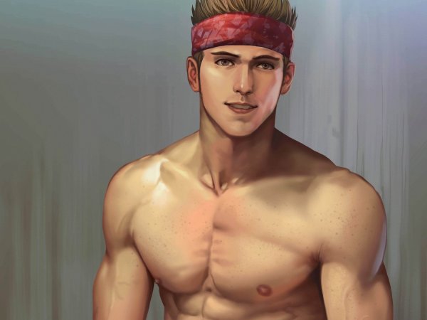 Мужчина рисунок